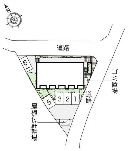 大阪狭山市茱萸木６丁目 月極駐車場